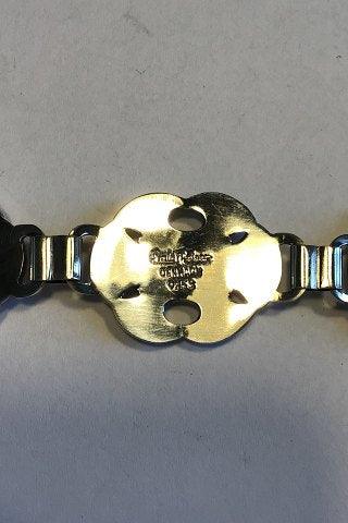 Evald Nielsen Sterling Sølv Armlænke - Danam Antik