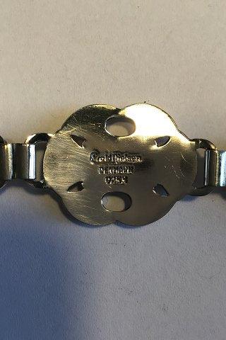 Evald Nielsen Sterling Sølv Armlænke - Danam Antik