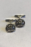 Evald Nielsen Sterling Sølv Manchetknapper - Danam Antik