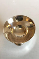 Georg Jensen Opsats af let hammerslået sølv. Ovalt fodstykke. No 6 - Danam Antik