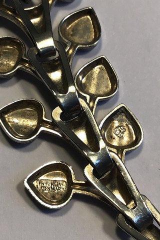 Anton Michelsen Sterling Sølv Leddelt Armlænke - Danam Antik