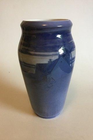 Kongelig Porcelæn Unika vase af Anna Smith fra 1914 - Danam Antik