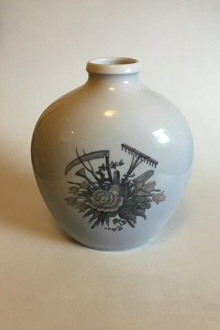 Royal Copenhagen Unika Vase af Richard Bøcher fra 1931 Amagerbanken - Danam Antik