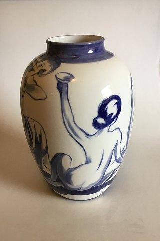 Bing & Grøndahl Art Nouveau Unika Vase - Danam Antik
