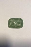 Royal Copenhagen (Jais Nielsen) Broche-center(ingen montering) Celadon glasur - Danam Antik