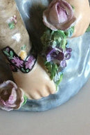 Royal Copenhagen Siddende Fanøpige Figur af Carl Martin-Hansen No 12413 - Danam Antik