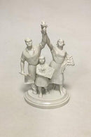 Herend Figur af Familie af István Lőrincz No 5431 - Danam Antik