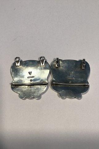 Bindesbøll Bæltespænde i Sølv fra Holger Kysters Sølvsmedie - Danam Antik