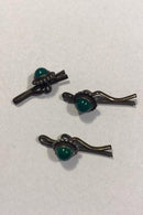 Georg Jensen Sølv Kraveknap - Danam Antik