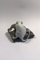 Royal Copenhagen Mus på Fiskehoved Figur No 513 - Danam Antik