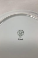 Sæt på 12 Bing og Grøndahl Blå Tone Fisketallerkener motiv 1 til 12 - Danam Antik