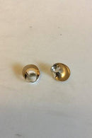 Georg Jensen Sterling Sølv Møbius Øreklips No 142 - Danam Antik