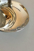 Georg Jensen Sterling Sølv Møbius Øreklips No 142 - Danam Antik