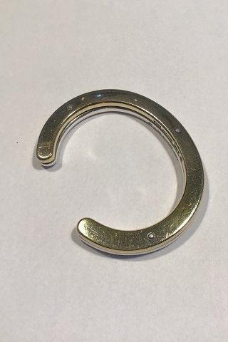 Georg Jensen Sterling Sølv/ Forgyldt Sterling Sølv Armring Andreas Mikkelsen - Danam Antik