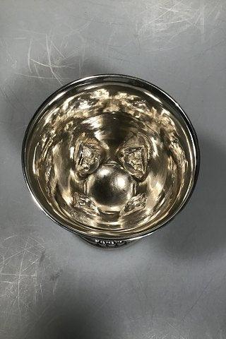 Georg Jensen Sølv Vase No 123 Rav dekoration - Danam Antik