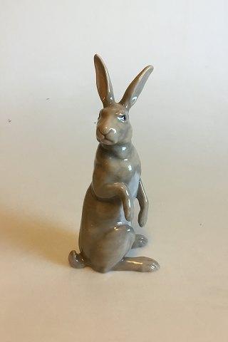 Bing & Grøndahl Figur af siddende Hare No 2080 - Danam Antik