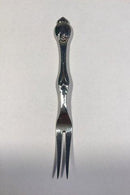 Evald Nielsen Sølv No 6 Pålægsgaffel - Danam Antik