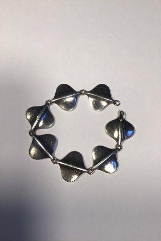 Georg Jensen Sterling Sølv Armlænke No 176 "Stunning" - Danam Antik