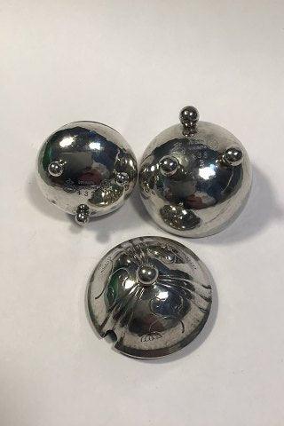 Georg Jensen Sterling Sølv Salt&Peber sæt No 433 - Danam Antik
