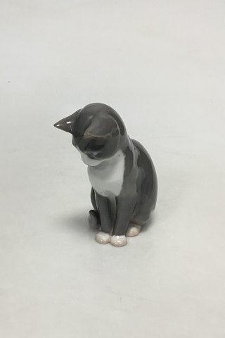 Bing & Grøndahl Figur af stående kat No 1876 - Danam Antik