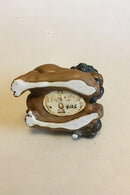 Bing & Grøndahl Figur af Kai Nielsen "Kvinde med druer og Faune" No 4022 fra Druehøstserien - Danam Antik