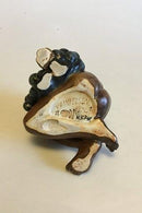 Bing & Grøndahl Figur af Kai Nielsen "Siddende Bacchus med Druer" No 4024 - Danam Antik