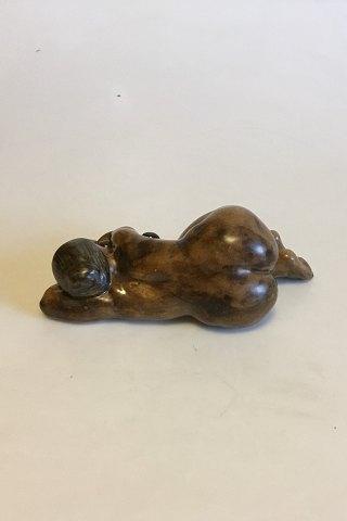 Bing & Grøndahl Figur af Kai Nielsen "Kvinde med druer" No 4020 - Danam Antik