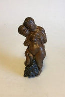 Bing & Grøndahl Figur af Kai Nielsen "Bacchus og kvinde med druer" No 4023 - Danam Antik