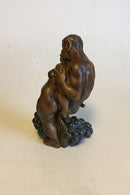 Bing & Grøndahl Figur af Kai Nielsen "Bacchus og kvinde med druer" No 4023 - Danam Antik