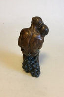 Bing & Grøndahl Figur af Kai Nielsen "Bacchus og kvinde med druer" No 4023 - Danam Antik