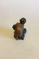 Bing & Grøndahl Figur af Kai Nielsen "Lille Bacchus med druer" No 4021 fra Druehøstserien - Danam Antik