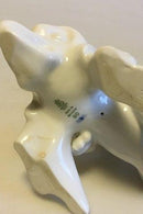 Bing & Grøndahl Blanc de Chine Figur af Dreng der holder på delfin No 4060 - Danam Antik