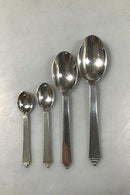 Georg Jensen Sterling Sølv Pyramide sæt 12 pers (120 dele) - Danam Antik