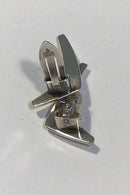 Anton Michelsen Sterling Sølv Boomerang Øreclips, Eigil Jensen - Danam Antik