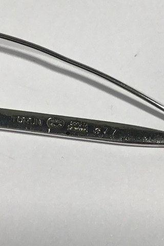 Georg Jensen Sterling Sølv Broche No 377 Torun - Danam Antik
