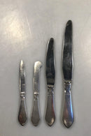 Georg Jensen Sterling Sølv Antik Bestiksæt for 12 Personer (215 dele) - Danam Antik