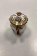 Sæt på 12 Antikke Royal Copenhagen Flora Danica Cremekopper No 20/3514 - Danam Antik