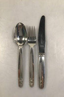 Georg Jensen Sterling Sølv Rune Bestiksæt til 12 Personer 107 dele - Danam Antik