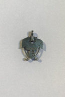 Georg Jensen Sølv Vedhæng med Månesten No 11 - Danam Antik