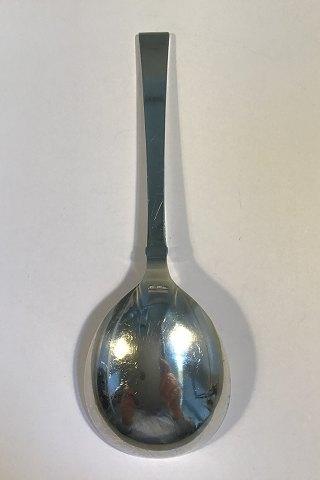 Hans Hansen Arvesølv 12 m gravering Sterling Sølv Serveringsske - Danam Antik