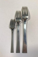 Hans Hansen Arvesølv 12 m gravering Sterling Sølv Sæt til 6 pers (52 dele) - Danam Antik