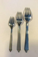 Georg Jensen Sterling Sølv Pyramide Bestiksæt til 12 personer(108 dele) - Danam Antik