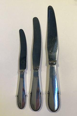 Georg Jensen Sterling Sølv Kugle Bestiksæt til 12 personer(96 dele) - Danam Antik