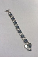 Georg Jensen Sterling Sølv Armlænke No 463 - Danam Antik