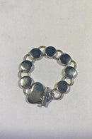 Georg Jensen Sterling Sølv Armlænke No 463 - Danam Antik