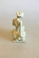 P. Ipsens Enke Hvidglaseret figur No 109 - Danam Antik