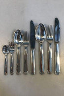 Hans Hansen Arvesølv No 15 Sterling Sølv Bestiksæt til 12 personer(96 dele) - Danam Antik