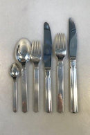 Hans Hansen Arvesølv No 18 Sterling Sølv Bestiksæt til 12 personer(72 dele) - Danam Antik