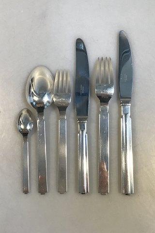Hans Hansen Arvesølv No 18 Sterling Sølv Bestiksæt til 12 personer(72 dele) - Danam Antik