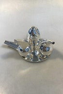 Georg Jensen Sterling Sølv Moderne Platmenage SGJ No 965 - Danam Antik